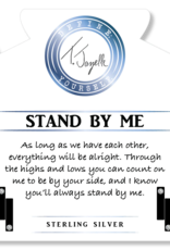 TJAZELLE Stand By Me Bracelet in Storm Agate & Silver TJAZELLE Stand By Me Bracelet in Storm Agate & Silver