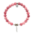 Stand By Me Bracelet in Pink Jade & Silver