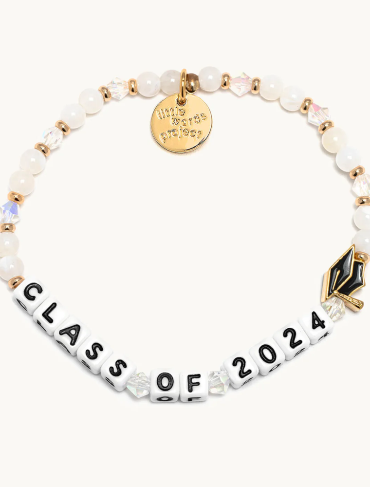 LITTLE WORDS PROJECT Class of 2024 Bracelet - Graduation