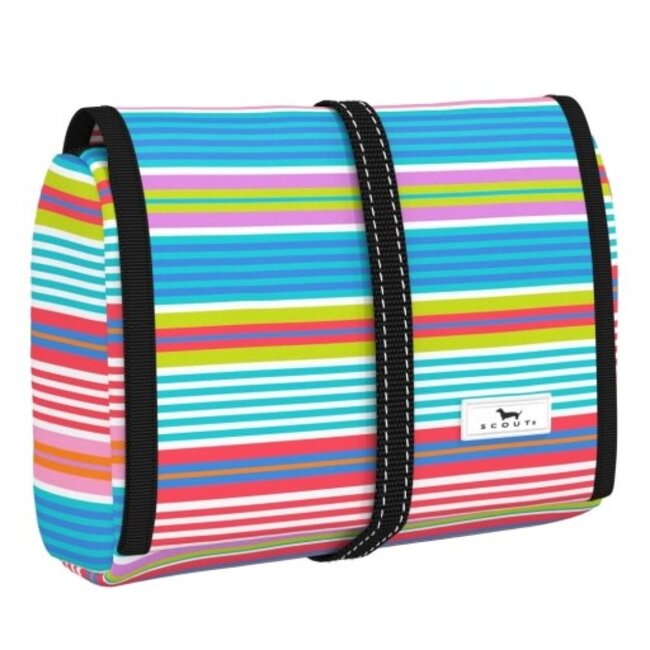 Beauty Burrito Hanging Toiletry Bag in Fruit Of Tulum