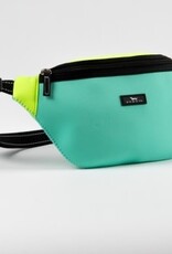 SCOUT Sun Belt Neoprene Belt Bag in Ocean and Soleil SCOUT Sun Belt Neoprene Belt Bag in Ocean and Soleil