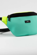 SCOUT Sun Belt Neoprene Belt Bag in Ocean and Soleil SCOUT Sun Belt Neoprene Belt Bag in Ocean and Soleil