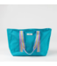 Joyride Large Woven Tote Bag in Pool Blue