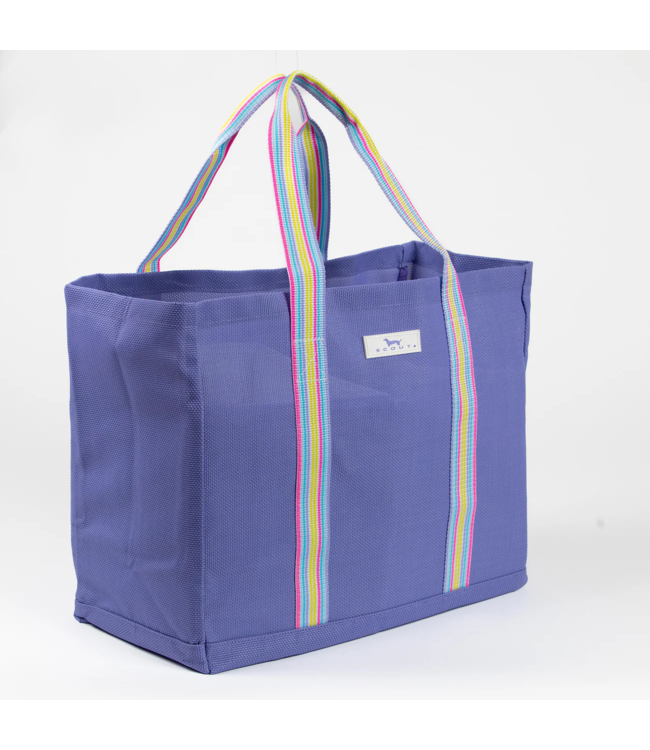 Roadtripper Medium Woven Tote Bag in Amethyst