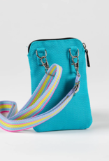 SCOUT Poly Pocket Woven Crossbody in Pool Blue SCOUT Poly Pocket Woven Crossbody in Pool Blue