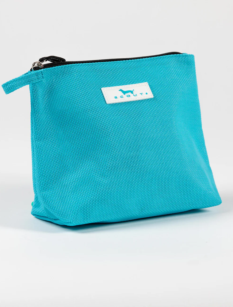 SCOUT Go Getter Medium Woven Pouch in Pool Blue