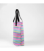 Deep Dive Medium Woven Slim Tote in Freshly Squeezed