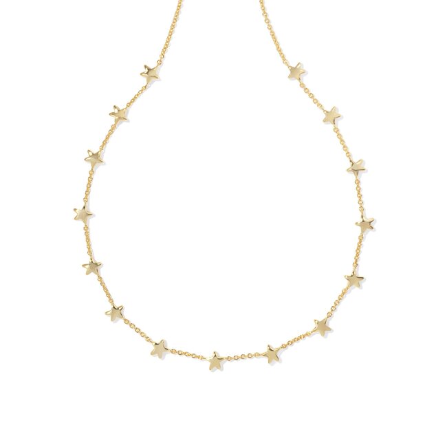 Sierra Star Strand Necklace in Gold