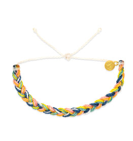 PURA VIDA Multi Braided Bracelet in Sunset Chaser