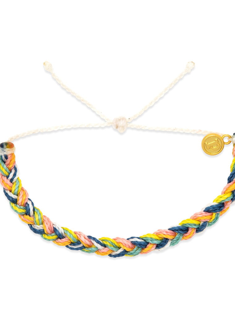 PURA VIDA Multi Braided Bracelet in Sunset Chaser