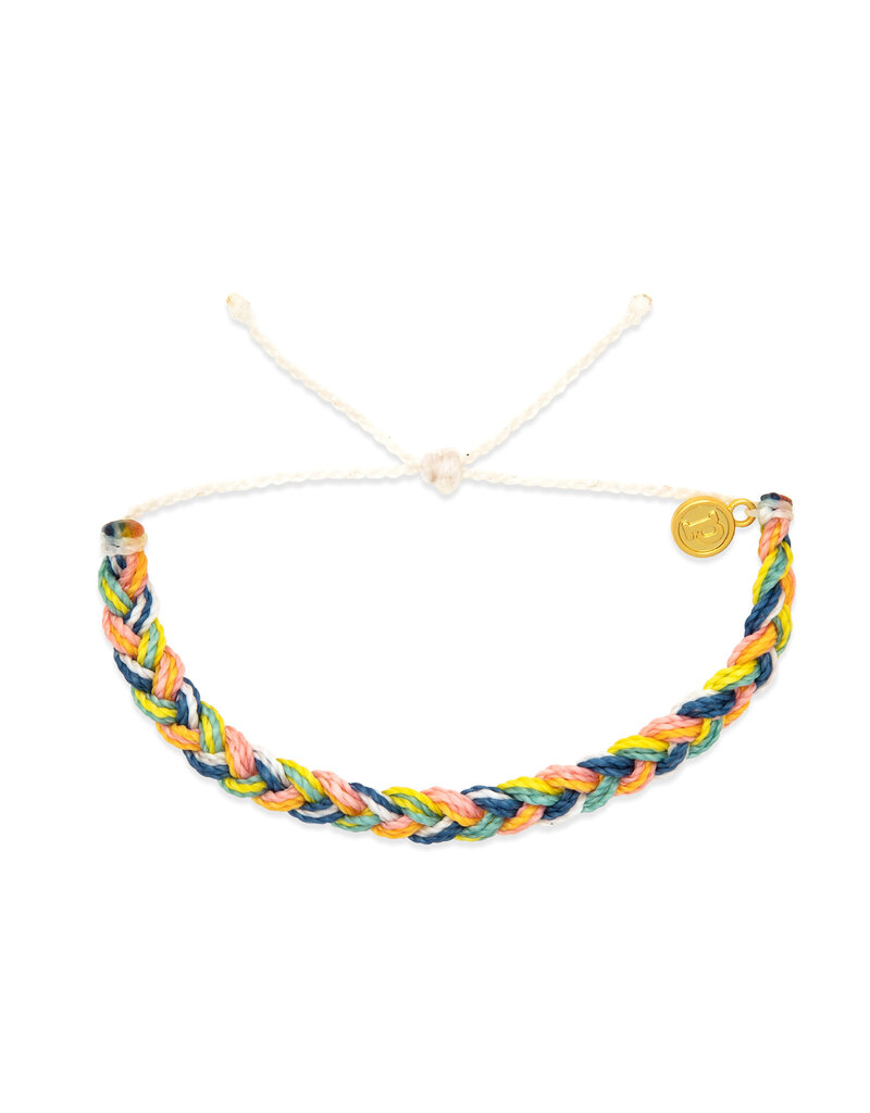 PURA VIDA Multi Braided Bracelet in Sunset Chaser