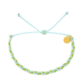 PURA VIDA Mini Braided Bracelet in Breakwater
