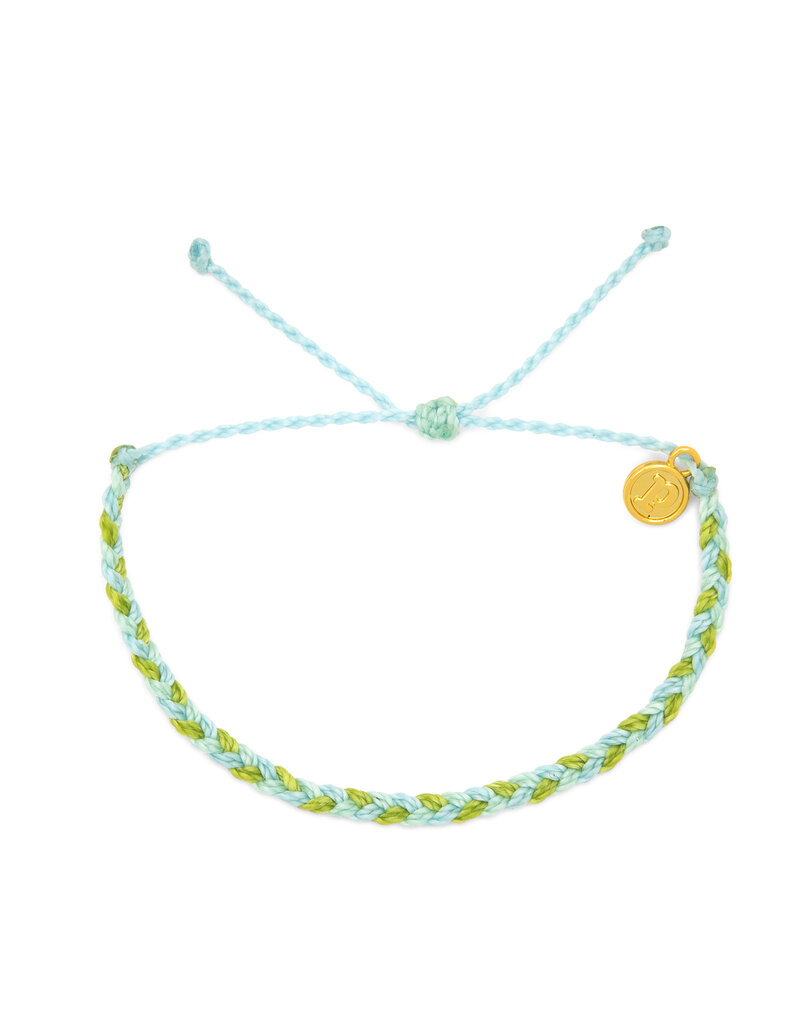 PURA VIDA Mini Braided Bracelet in Breakwater