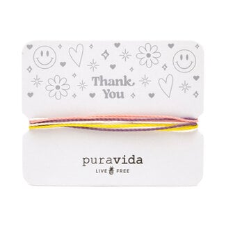 PURA VIDA Thank You Bracelet Card