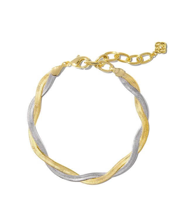 Hayden Chain Bracelet in Mixed Metal