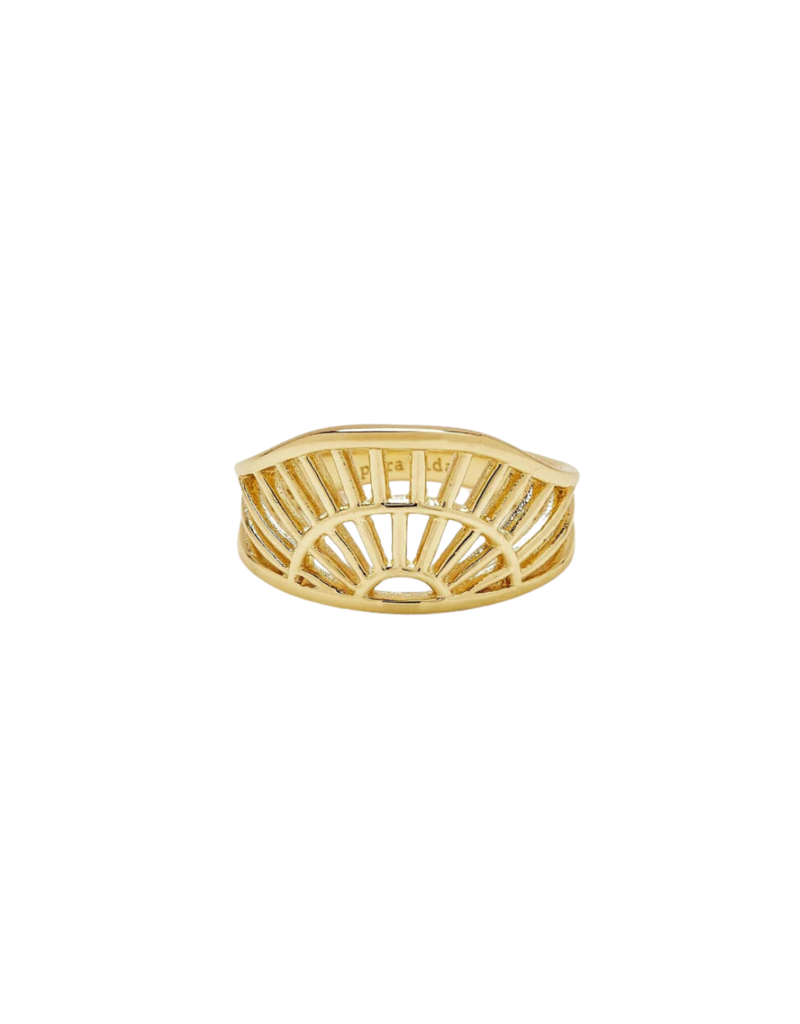 PURA VIDA Sunlight Ring in Gold