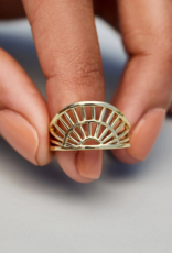 PURA VIDA Sunlight Ring in Gold PURA VIDA Sunlight Ring in Gold