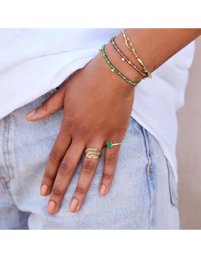PURA VIDA Sunlight Ring in Gold