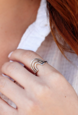 PURA VIDA Chasing Rainbows Ring in Silver