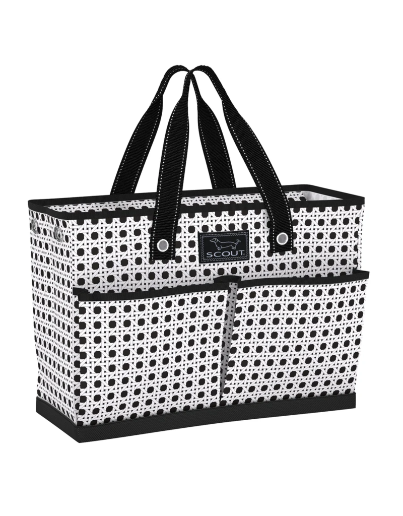SCOUT The BJ Pocket Tote Bag in Cane Fonda
