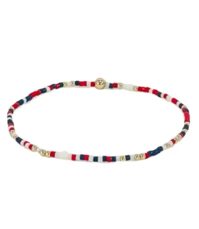 Hope Unwritten Bracelet - Firecracker/Gold