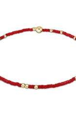 ENEWTON DESIGN Hope Unwritten Bracelet - White/Red
