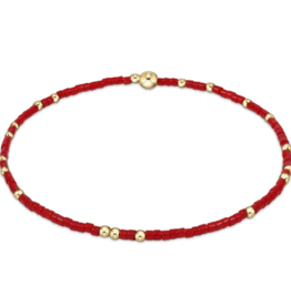 ENEWTON DESIGN Hope Unwritten Bracelet - White/Red
