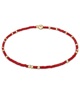 ENEWTON DESIGN Hope Unwritten Bracelet - White/Red