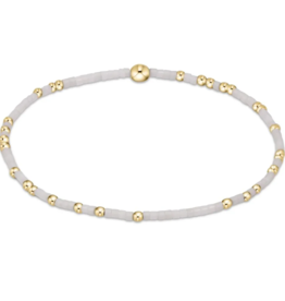 ENEWTON DESIGN Hope Unwritten Bracelet - White/Gold