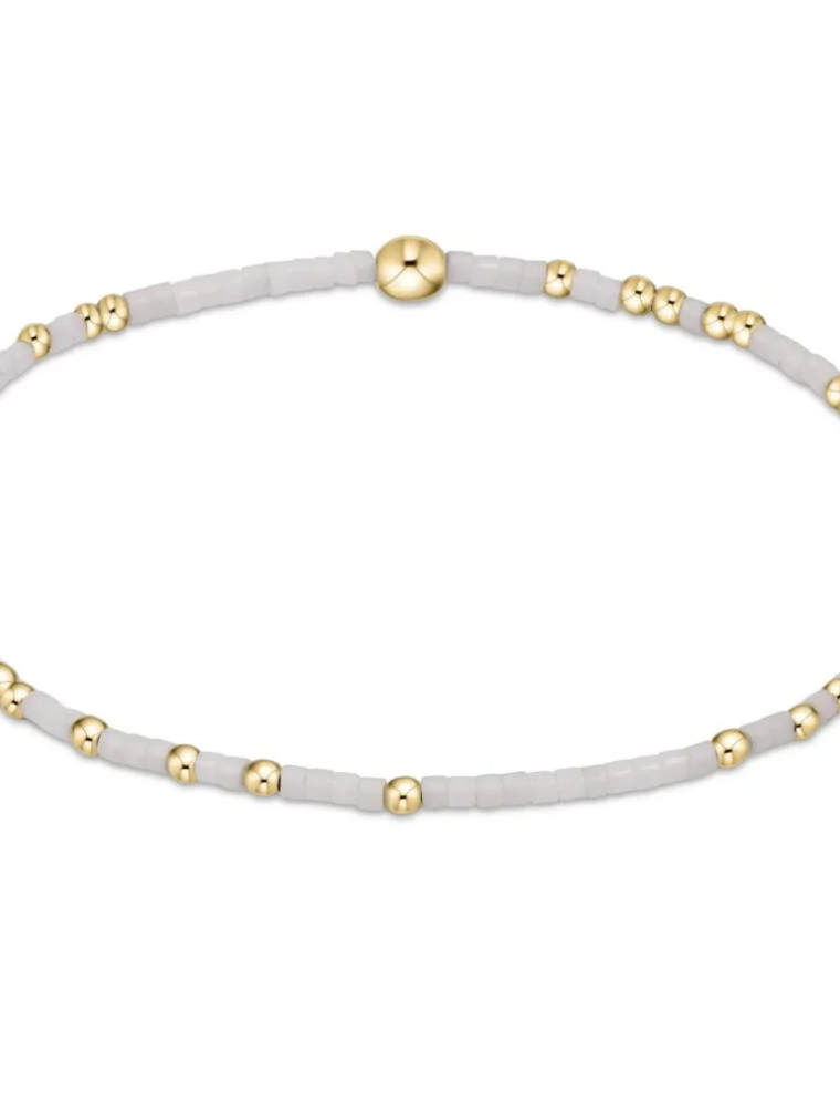 ENEWTON DESIGN Hope Unwritten Bracelet - White/Gold