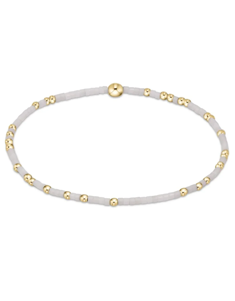 ENEWTON DESIGN Hope Unwritten Bracelet - White/Gold