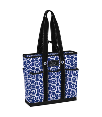 SCOUT Pocket Rocket Tote Bag in Lattice Knight