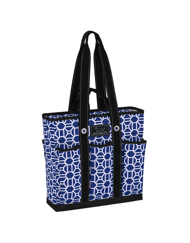 SCOUT Pocket Rocket Tote Bag in Lattice Knight