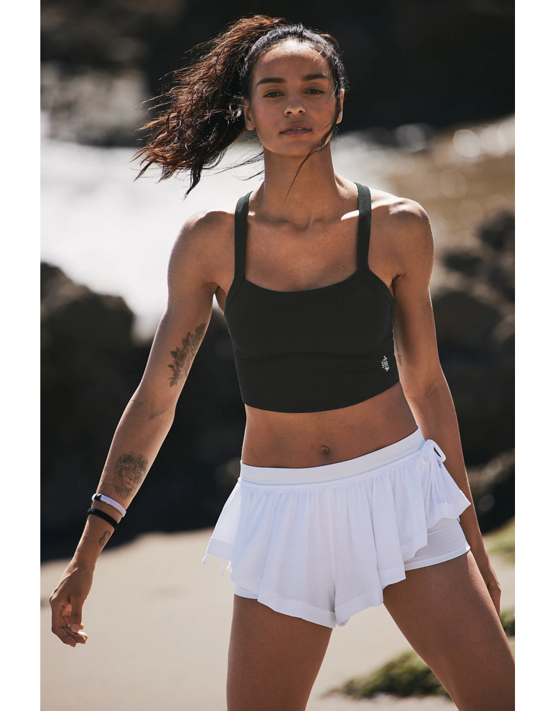 FREE PEOPLE MOVEMENT All Clear Solid Cami in Black