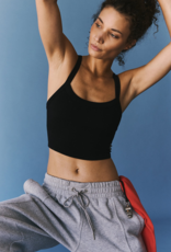 FREE PEOPLE MOVEMENT All Clear Solid Cami in Black