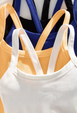 FREE PEOPLE MOVEMENT All Clear Solid Cami in White