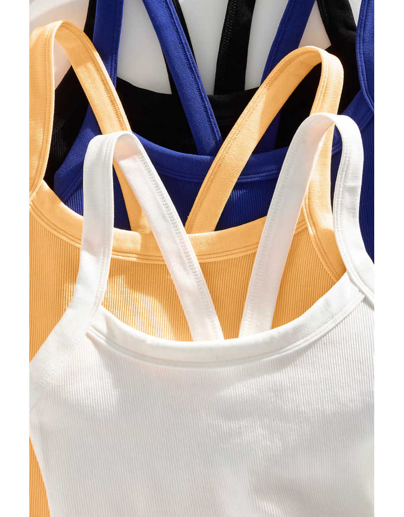 FREE PEOPLE MOVEMENT All Clear Solid Cami in White
