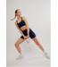 FREE PEOPLE MOVEMENT Never Better Square Neck Bra in Midnight Navy