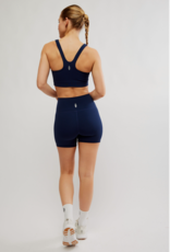 FREE PEOPLE MOVEMENT Never Better Square Neck Bra in Midnight Navy