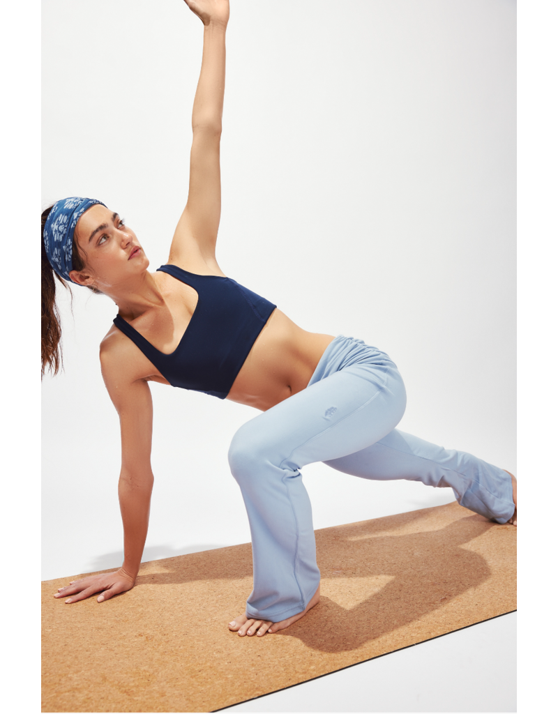 FREE PEOPLE MOVEMENT Never Better Square Neck Bra in Midnight Navy