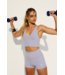FREE PEOPLE MOVEMENT Never Better Crop Cami in Platinum