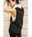 FREE PEOPLE MOVEMENT Spin Tank in Washed Black