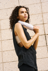 FREE PEOPLE MOVEMENT Spin Tank in Washed Black