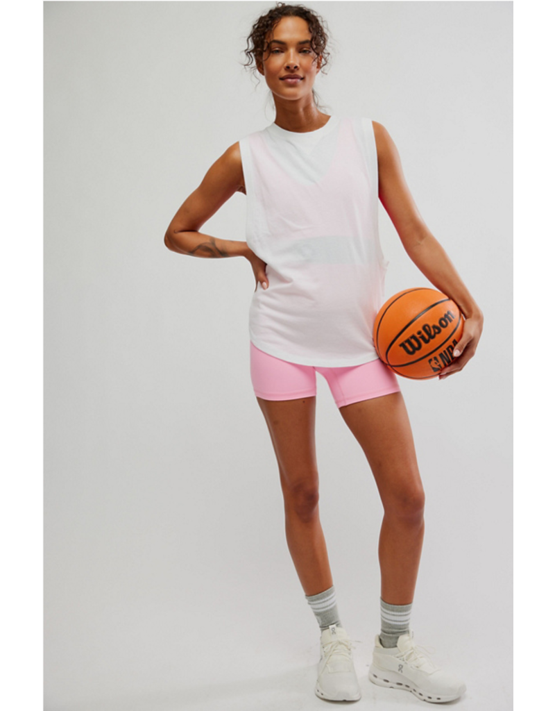 FREE PEOPLE MOVEMENT Spin Tank in White