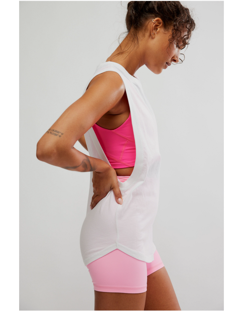 FREE PEOPLE MOVEMENT Spin Tank in White