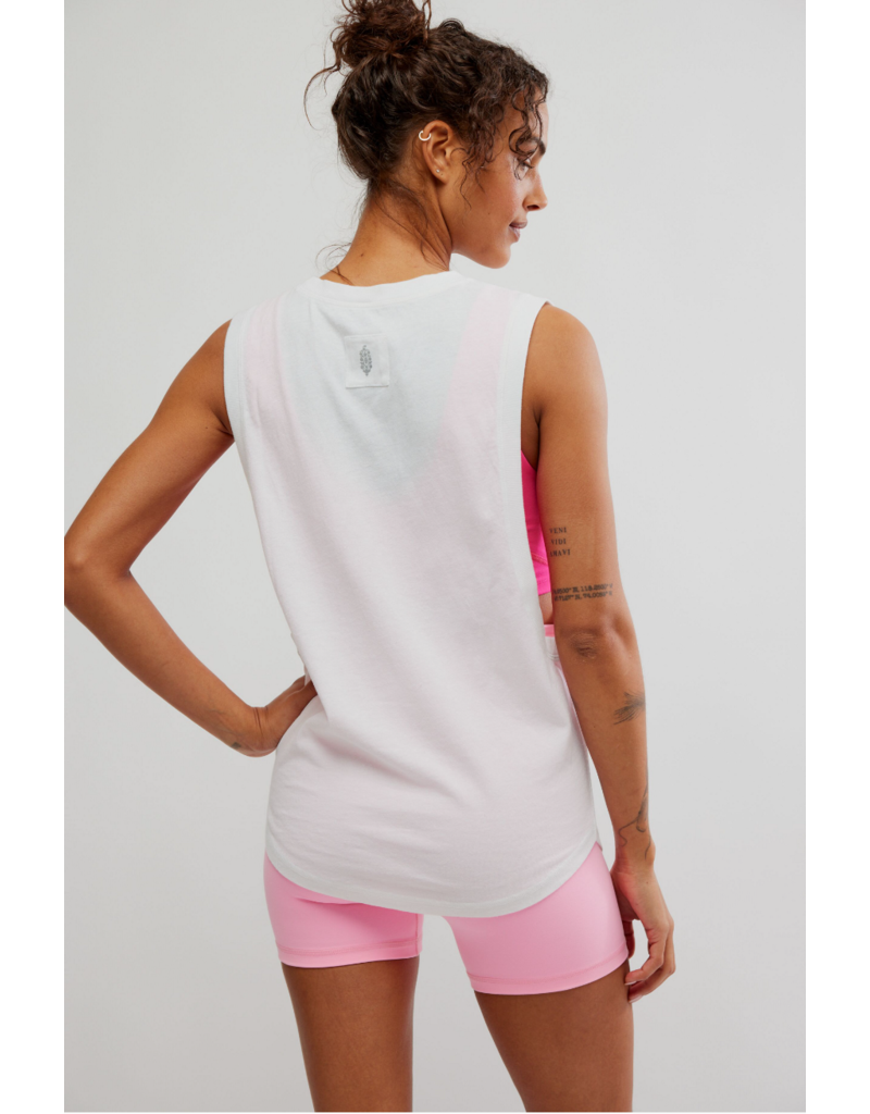 FREE PEOPLE MOVEMENT Spin Tank in White