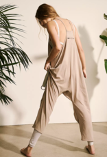 FREE PEOPLE MOVEMENT Hot Shot Onesie in Mocha Latte