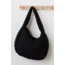 Quilted Caryall Tote Bag in Black