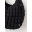 Quilted Caryall Tote Bag in Black