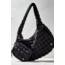 Quilted Caryall Tote Bag in Black